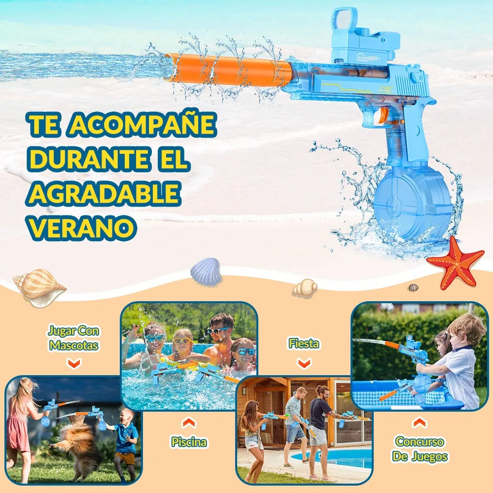 Pistola De Agua Eléctrica Para Niños